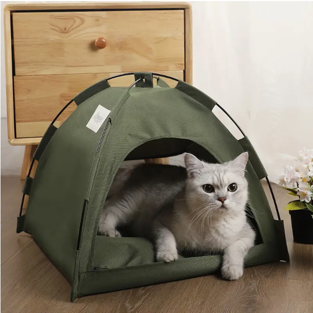 Cama Tenda Aconchegante para Gatos