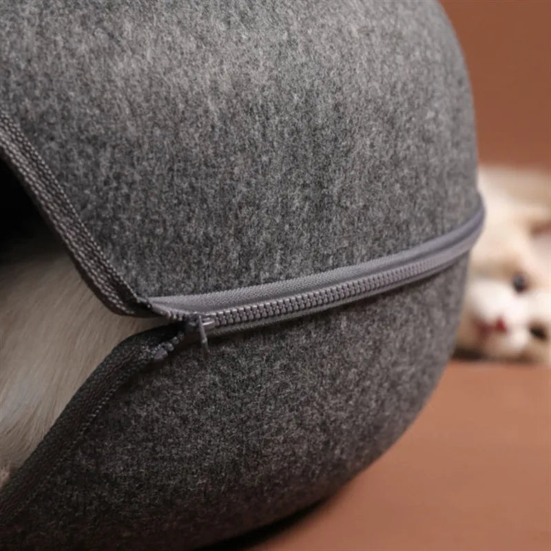 Cama Donut Interativo para Gatos