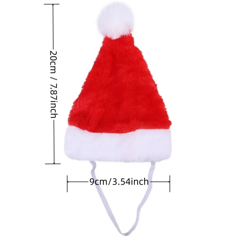 Gorro de Papai Noel para pets